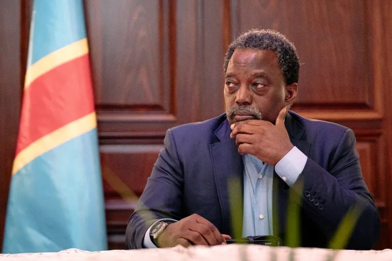Former Congolese President Joseph Kabila, the President of the newly announced Front pour la Refondation de la Nation (FRN). Courtesy